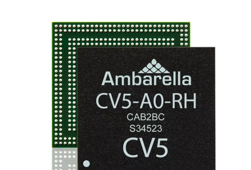 Ambarella发布CV5图像处理芯片：支持4K+240fps 可用于无人机